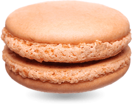 Macaron caramel